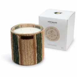 Hot Bougie Raphia Maya - Menthe & Thé Homme Bougies, Senteurs|Bougies, Senteurs