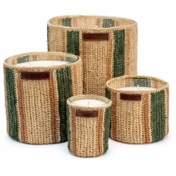 Discount Bougie Raphia Maya - Menthe & Thé Homme Bougies, Senteurs|Bougies, Senteurs