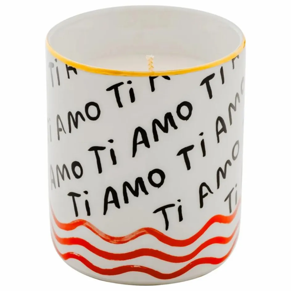 Hot Bitossi Bougie Ti Amo | Blanc