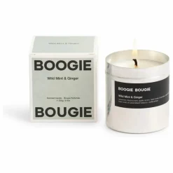 Boogie Bougie Bougie Wild Mint & Ginger|Homme Bougies, Senteurs|Bougies, Senteurs