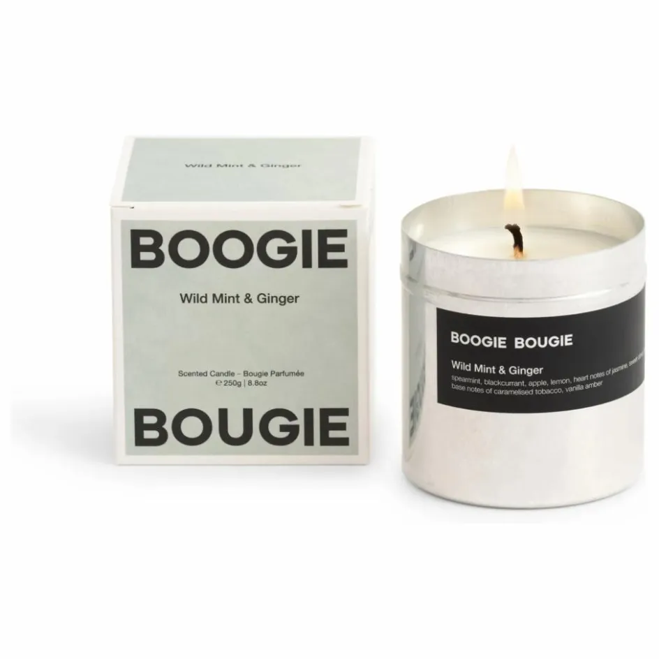 Boogie Bougie Bougie Wild Mint & Ginger|Homme Bougies, Senteurs|Bougies, Senteurs