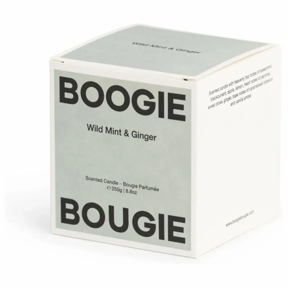 Boogie Bougie Bougie Wild Mint & Ginger|Homme Bougies, Senteurs|Bougies, Senteurs