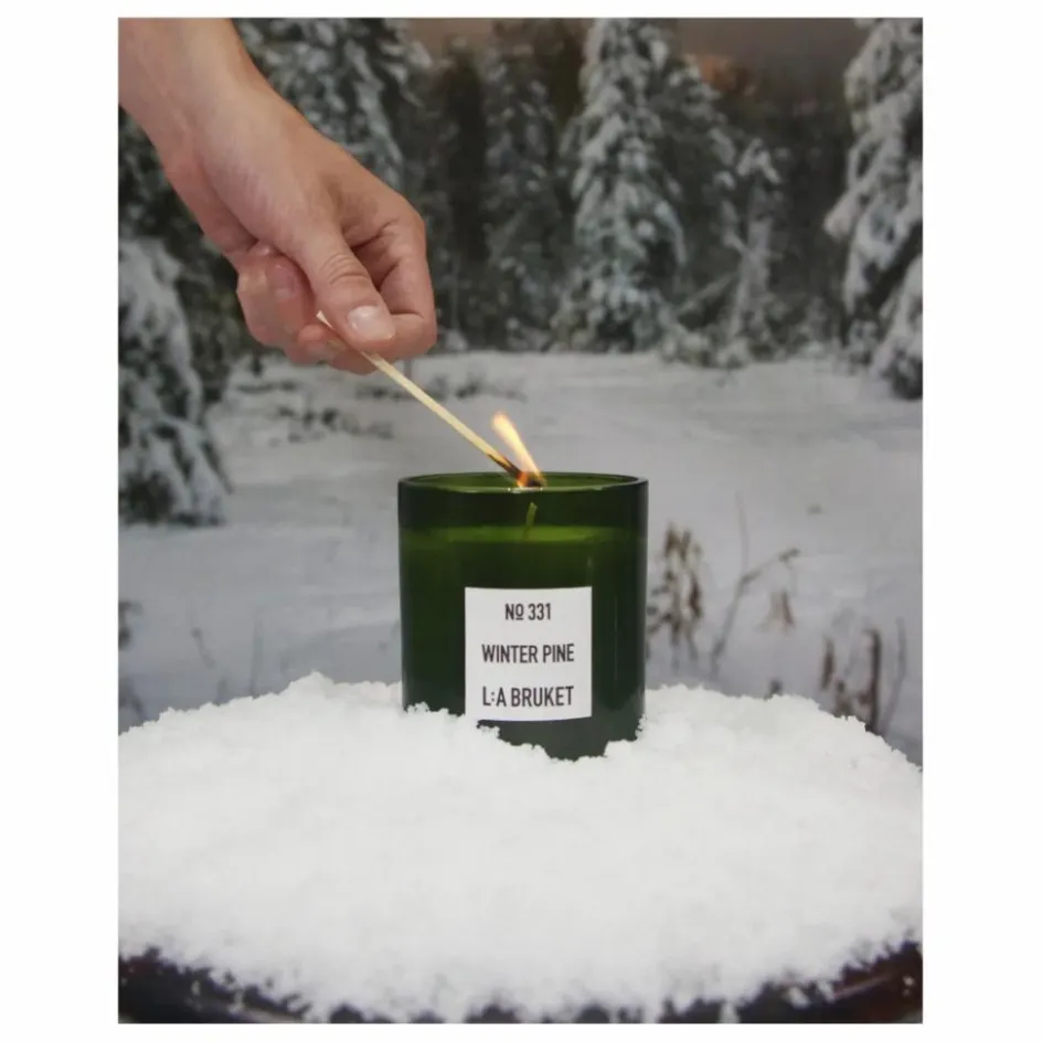Homme L:A BRUKET Bougies, Senteurs|Bougies, Senteurs*Bougie Winter Pine 331 - Edition Limitée - 260g