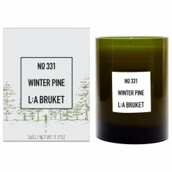 Homme L:A BRUKET Bougies, Senteurs|Bougies, Senteurs*Bougie Winter Pine 331 - Edition Limitée - 260g