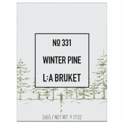 Homme L:A BRUKET Bougies, Senteurs|Bougies, Senteurs*Bougie Winter Pine 331 - Edition Limitée - 260g