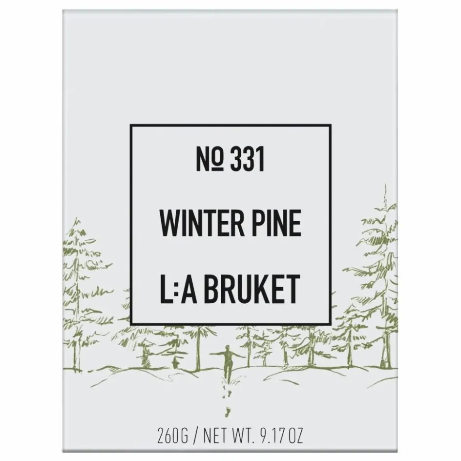 Homme L:A BRUKET Bougies, Senteurs|Bougies, Senteurs*Bougie Winter Pine 331 - Edition Limitée - 260g
