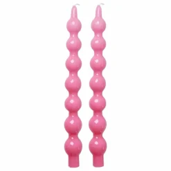 Hot Rice Bougies - Set de 2 | Rose fuschia
