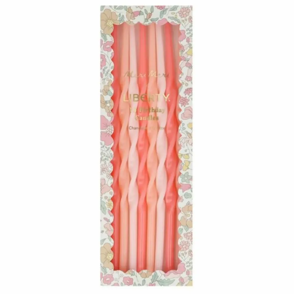 Meri Meri Bougies d'anniversaire - x Liberty - Set de 16|Enfant Décoration De Fête