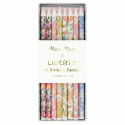 Hot Bougies d'anniversaire - x Liberty - Set de 5 Enfant Décoration De Fête