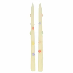 Meri Meri Bougies Etoiles - Set de 2|Homme Bougies, Senteurs|Bougies, Senteurs