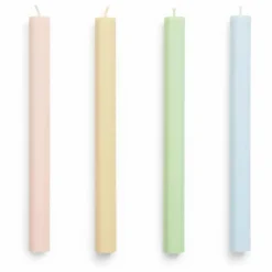 Hay Bougies Hexagon Fresh - Set de 4|Homme Bougies, Senteurs|Bougies, Senteurs