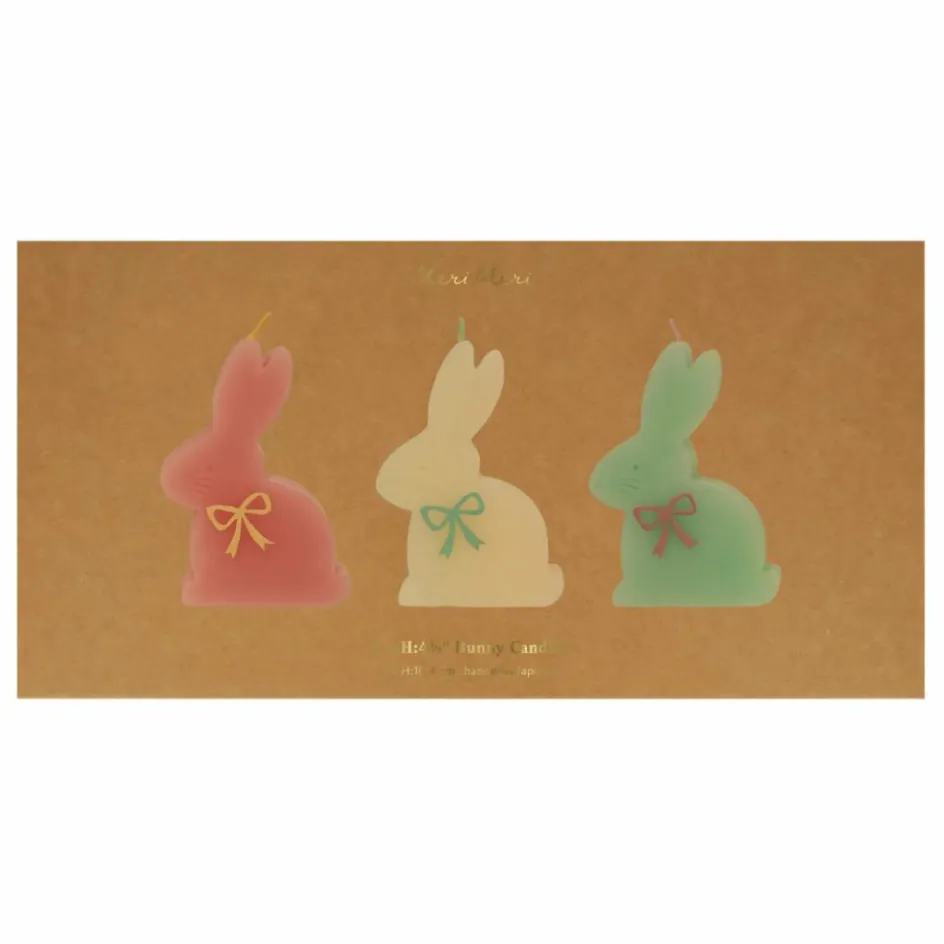 Hot Bougies Lapin - Set de 3 | Enfant Décoration De Fête