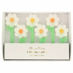 Discount Meri Meri Bougies Marguerite - set de 6 Multicolore