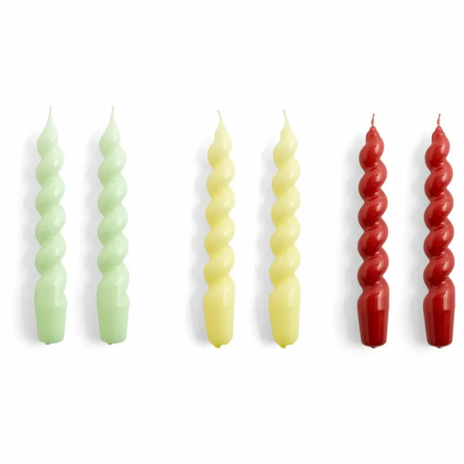 Best Bougies Spiral - Set de 6 | Homme Bougies, Senteurs|Bougies, Senteurs