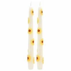 Anna + Nina Bougies Sunflower - Set de 2 ||Homme Bougies, Senteurs|Bougies, Senteurs