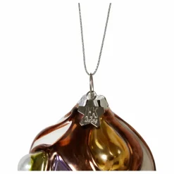 Best HKliving Boule de Noël anatomic ronde en verre Multicolore