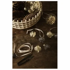 Hot Boule de noël Flora en verre - Set de 4 | Enfant Décoration De Fête