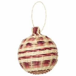 Hot Ames Boule de noël Jipi en rotin Multicolore