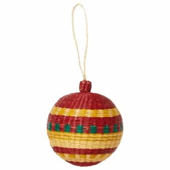 Ames Boule de noël Jipi en rotin|Enfant Décoration De Fête