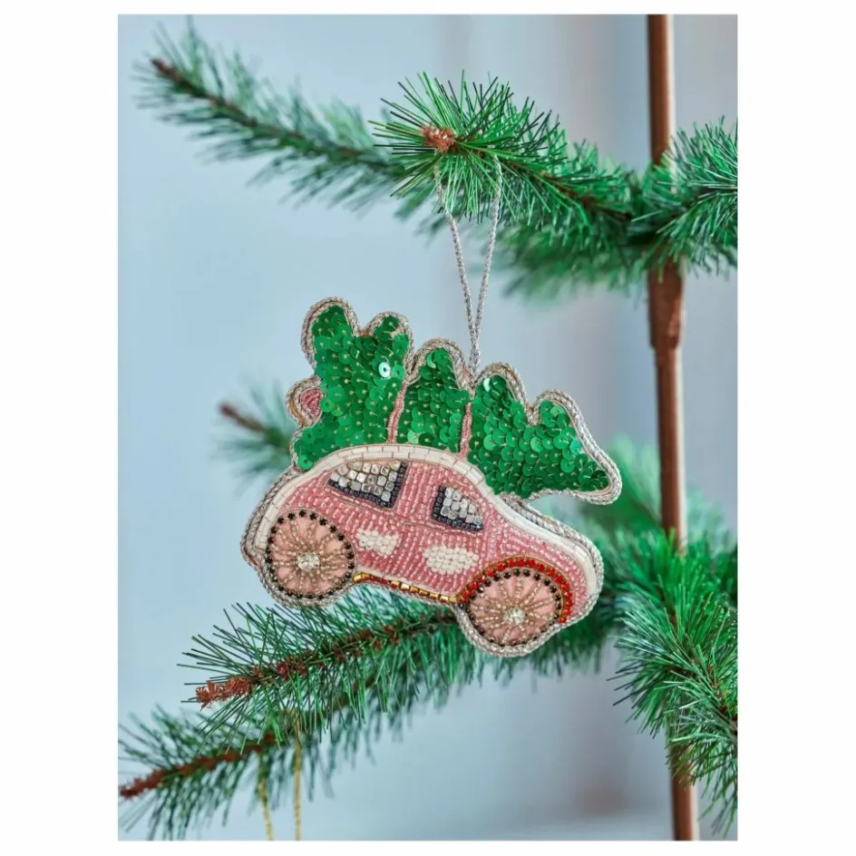 Enfant Rice Décoration De Fête*Boule de Noël Voiture et Sapin |
