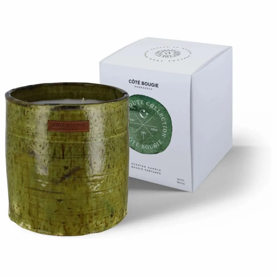 Côté Bougie Bourgie Tamgroute Verte - Menthe & Thé|Homme Bougies, Senteurs|Bougies, Senteurs