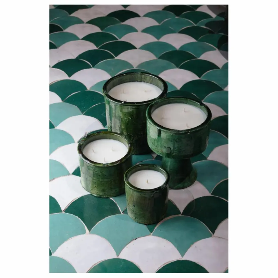 Côté Bougie Bourgie Tamgroute Verte - Menthe & Thé|Homme Bougies, Senteurs|Bougies, Senteurs