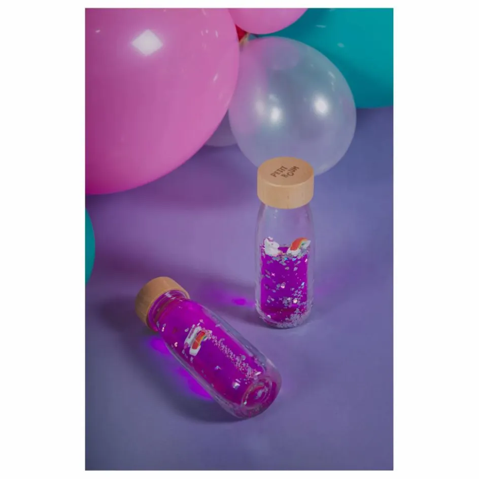 Petit Boum Bouteille sensorielle Arc en ciel| Jouets D'Éveil|Jouets D'Éveil