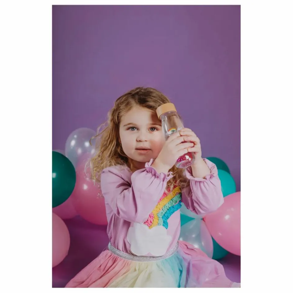 Petit Boum Bouteille sensorielle Arc en ciel| Jouets D'Éveil|Jouets D'Éveil