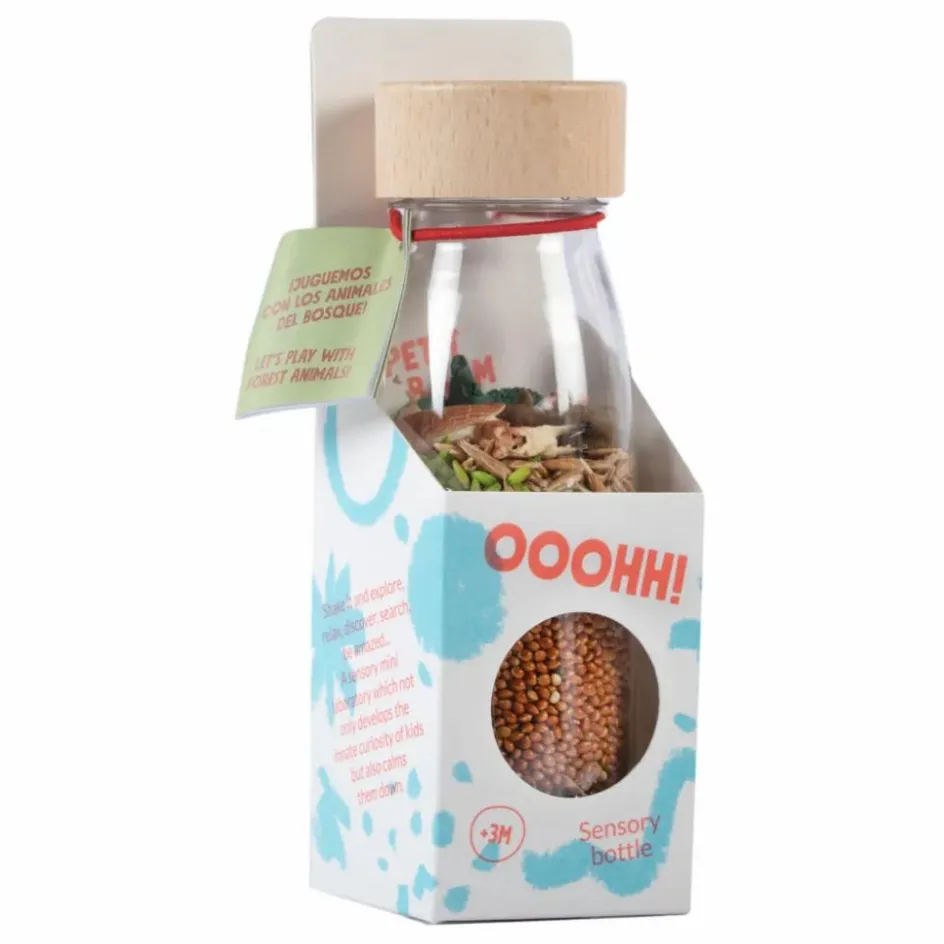 Petit Boum Bouteille sensorielle Forêt| Jouets D'Éveil|Jouets D'Éveil