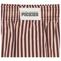 Pockies Boxers Boyfriend Rayés | Rose