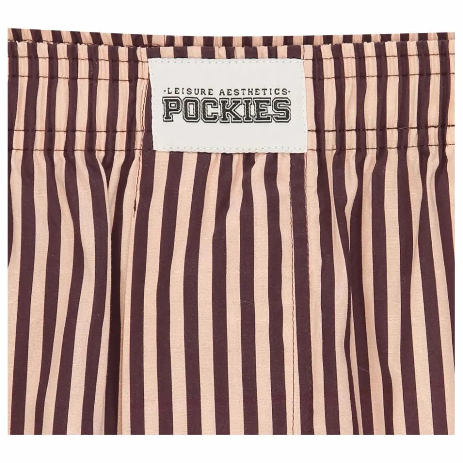 Pockies Boxers Boyfriend Rayés | Rose