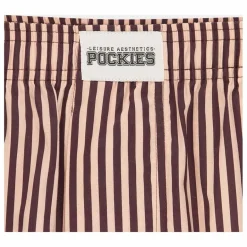 Pockies Boxers Boyfriend Rayés | Rose