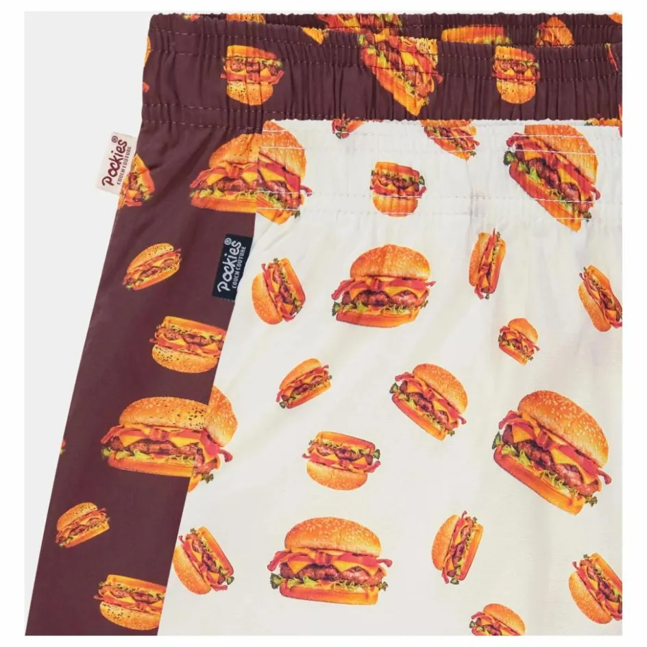 Homme Pockies Sous-Vêtements*Boxers Burger Pack 2 |