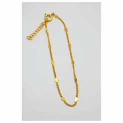 Sale Adorabili Bracelet Chaîne Coeur | Doré