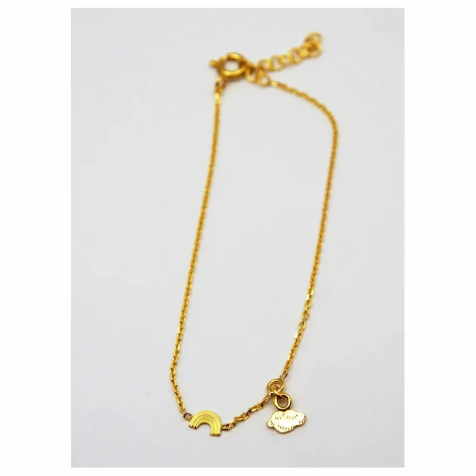 Adorabili Bracelet Duo Charms Arc-en-ciel Nuage ||Enfant Bijoux, Montres|Accessoires De Mode