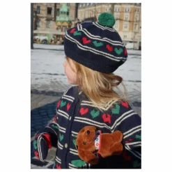 Béret Belou Coeurs Coton Bio | Enfant Accessoires De Mode|Accessoires