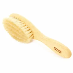 Outlet Barnabé aime le café Brosse à cheveux hérisson en et poils de soie Hêtre