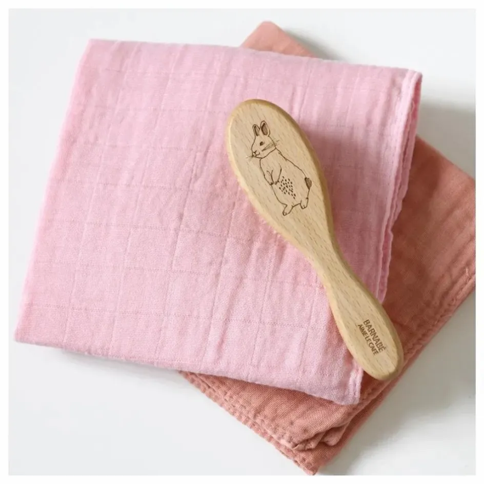 Hot Barnabé aime le café Brosse à cheveux oiseau en et poils de soie Hêtre