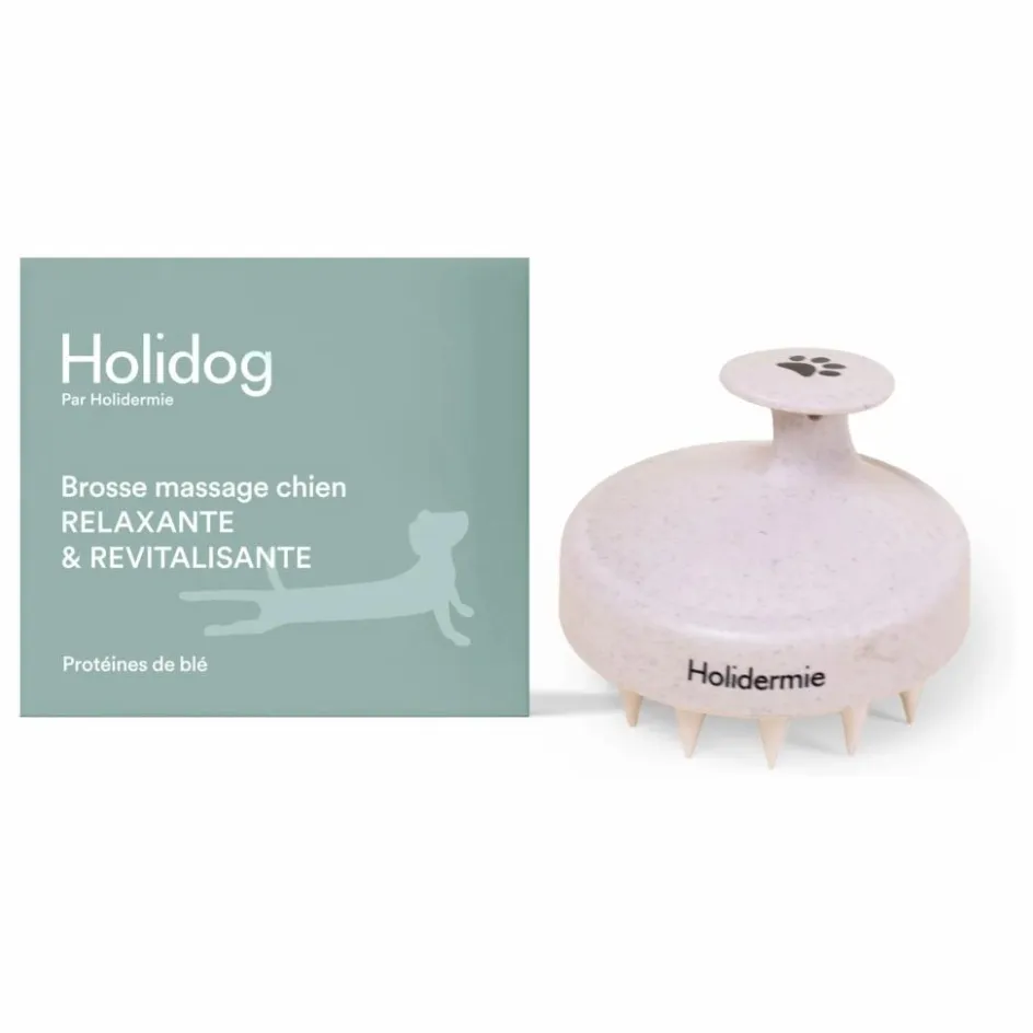 Holidermie Accessoires Animaux*Brosse de massage pour chien Holidog