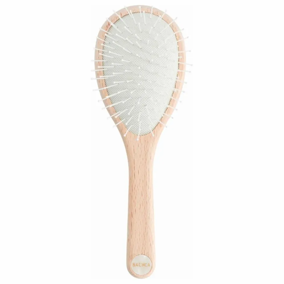 New Bachca Brosse Universelle en poils de sanglier | Bois clair