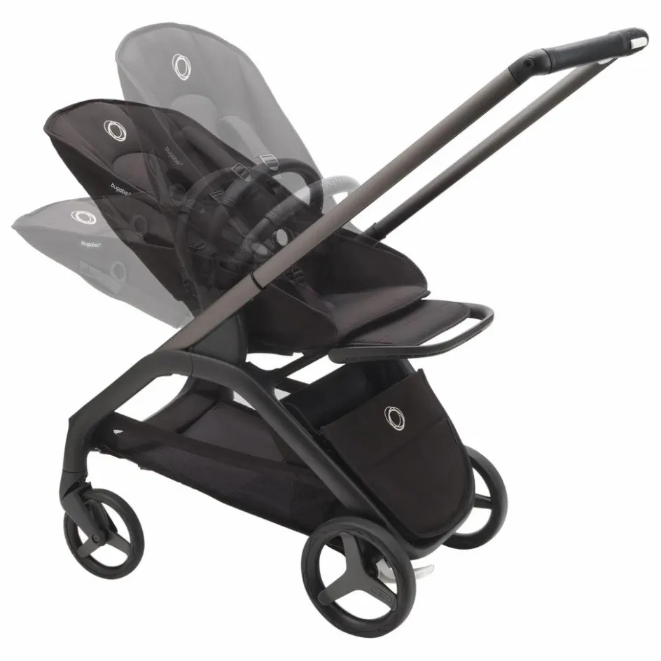 Bugaboo Poussettes|Puériculture*Dragonfly Poussette citadine complète châssis graphite |