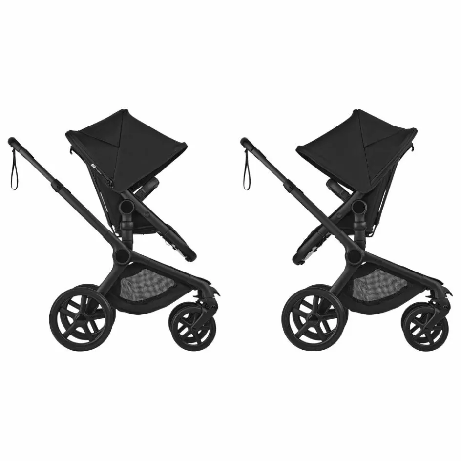 Bugaboo Fox 5 Renew - Poussette tout-terrain complète châssis noir || Poussettes