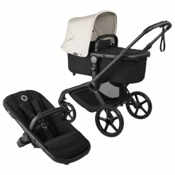 Online Bugaboo Fox 5 Renew - Poussette tout-terrain complète châssis noir | Blanc