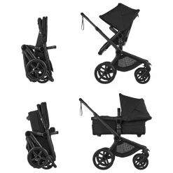 Online Bugaboo Fox 5 Renew - Poussette tout-terrain complète châssis noir | Blanc