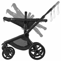 Best Bugaboo Fox 5 Renew - Poussette tout-terrain complète châssis graphite | Gris