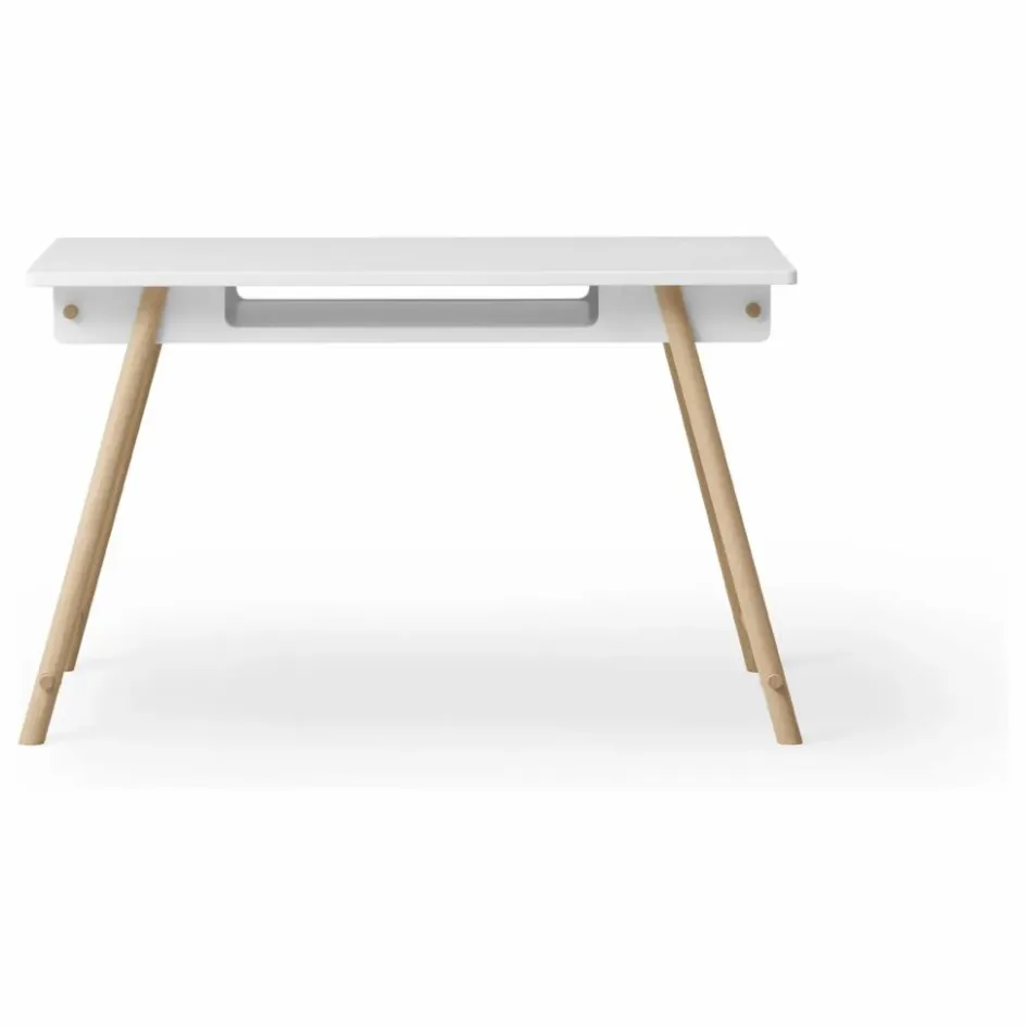 Online Oliver Furniture Bureau junior Camp en chêne | Blanc