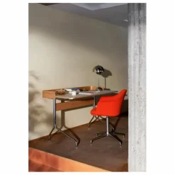 & Tradition Tables, Bureaux*Bureau Pavilion AV17, piètement chromé |