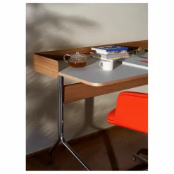 & Tradition Tables, Bureaux*Bureau Pavilion AV17, piètement chromé |