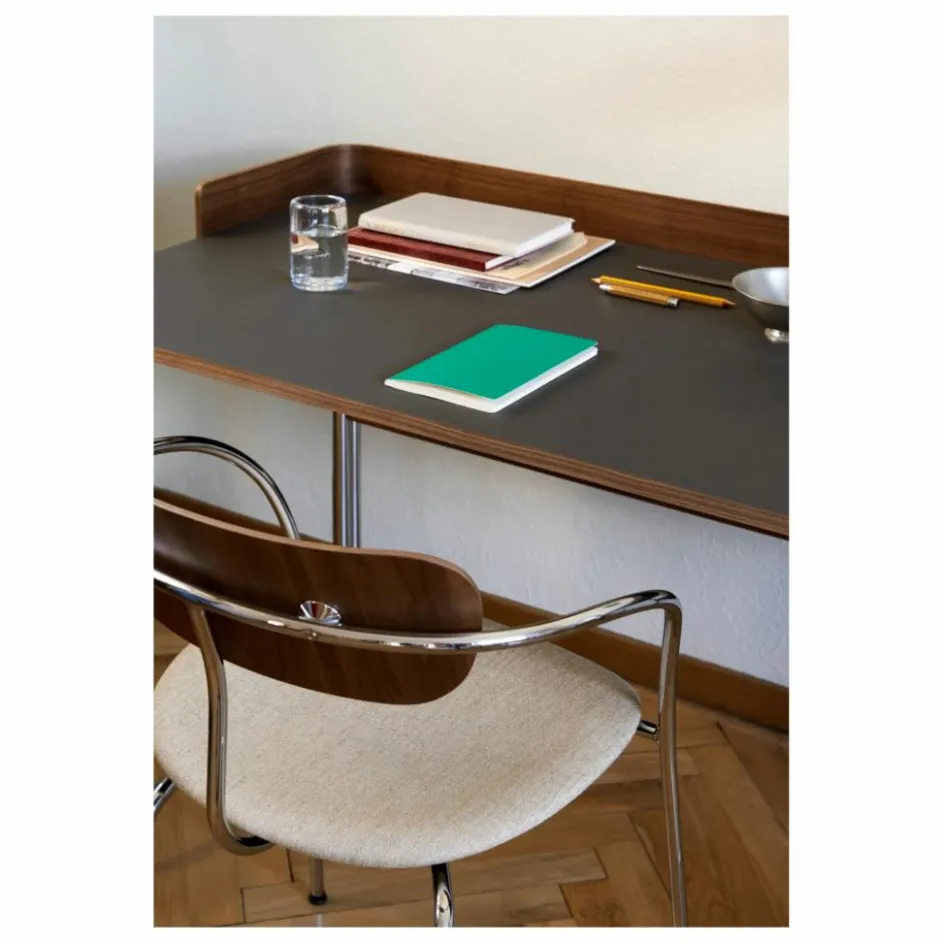 Bureau Pavilion AV17, piètement chromé | Tables, Bureaux