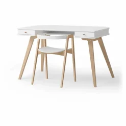 Oliver Furniture Bureau Wood, 72 cm et chaise Wood ||Enfant Bureaux, Tables Enfant